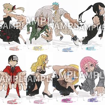 Amazon.co.jp: ソウルイーター アクリルスタンド 全8種セット